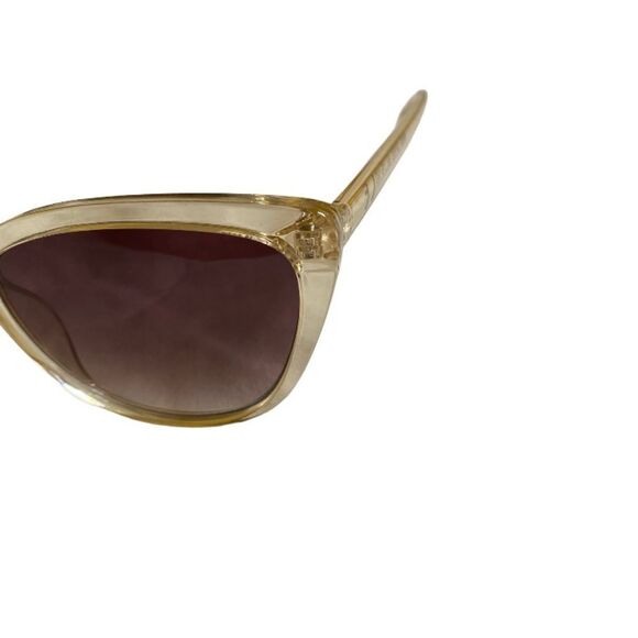 NEW Rachel Zoe Women's Nina Cat Eye Sunglasses in Nude-Crystal Feminine Coquette - Picture 10 of 12